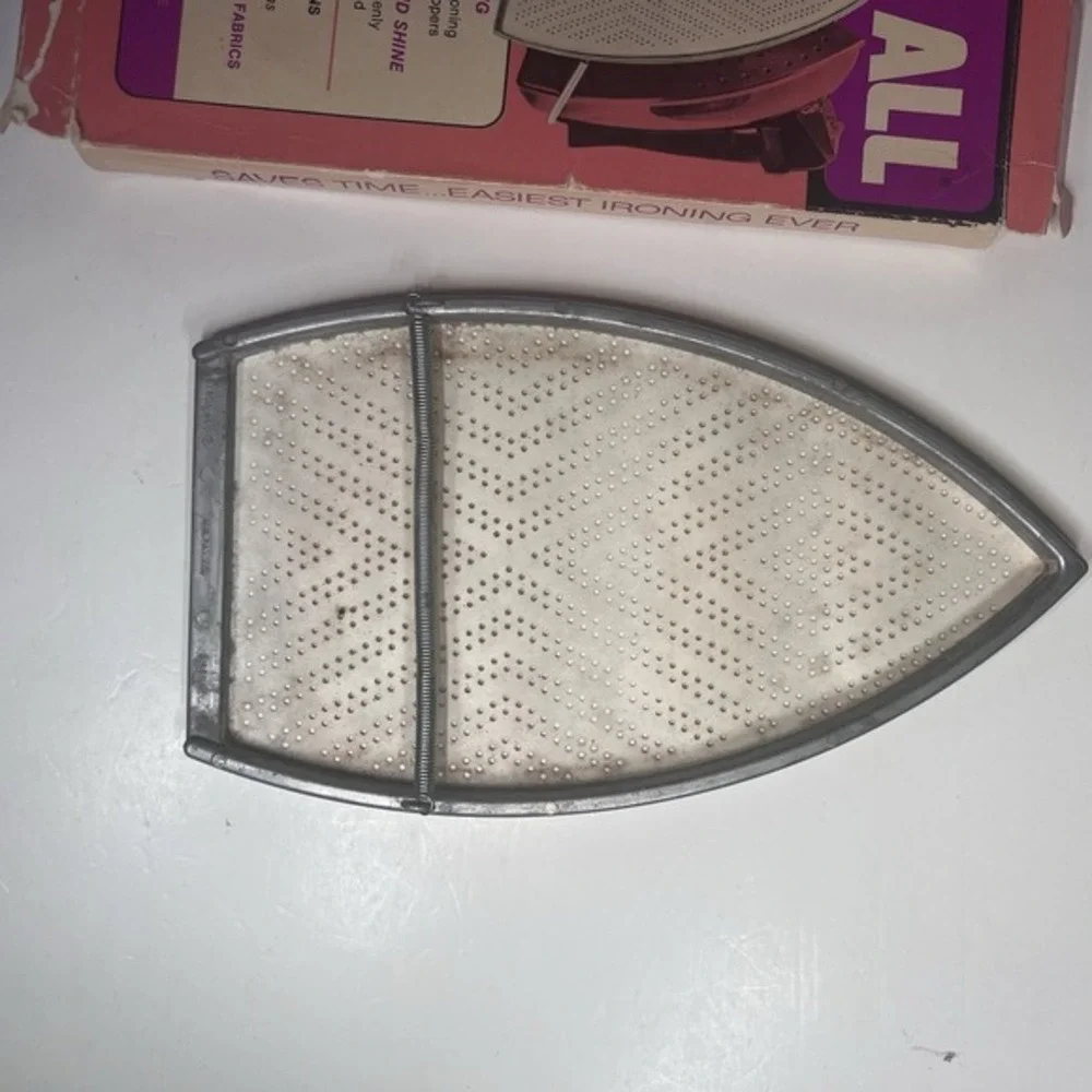 Vtg‎ IRON ALL Cover For Steam Or Dry Irons Attachment Stacy Products 1974